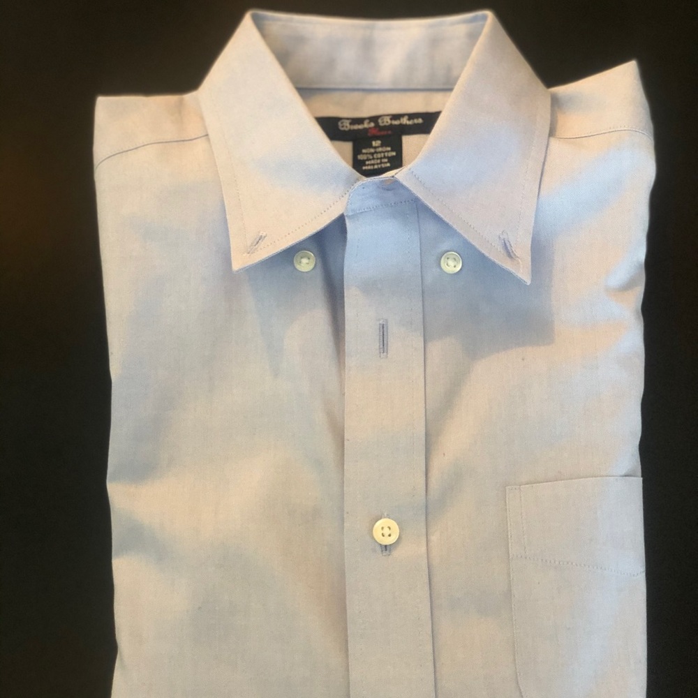 Boys Brooks Brothers Non-Iron Dress Shirt